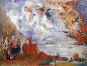 James Ensor The Tribulations of St.Anthony oil